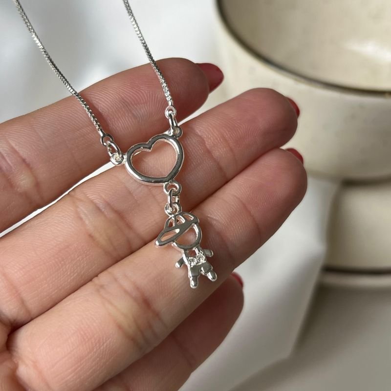 Colar Filho Banho Ouro 18k/Prata 925