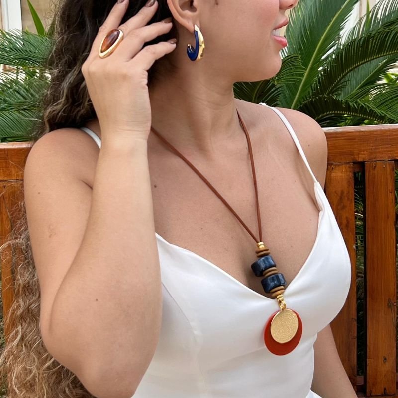 Colar Medalha Pai Nosso