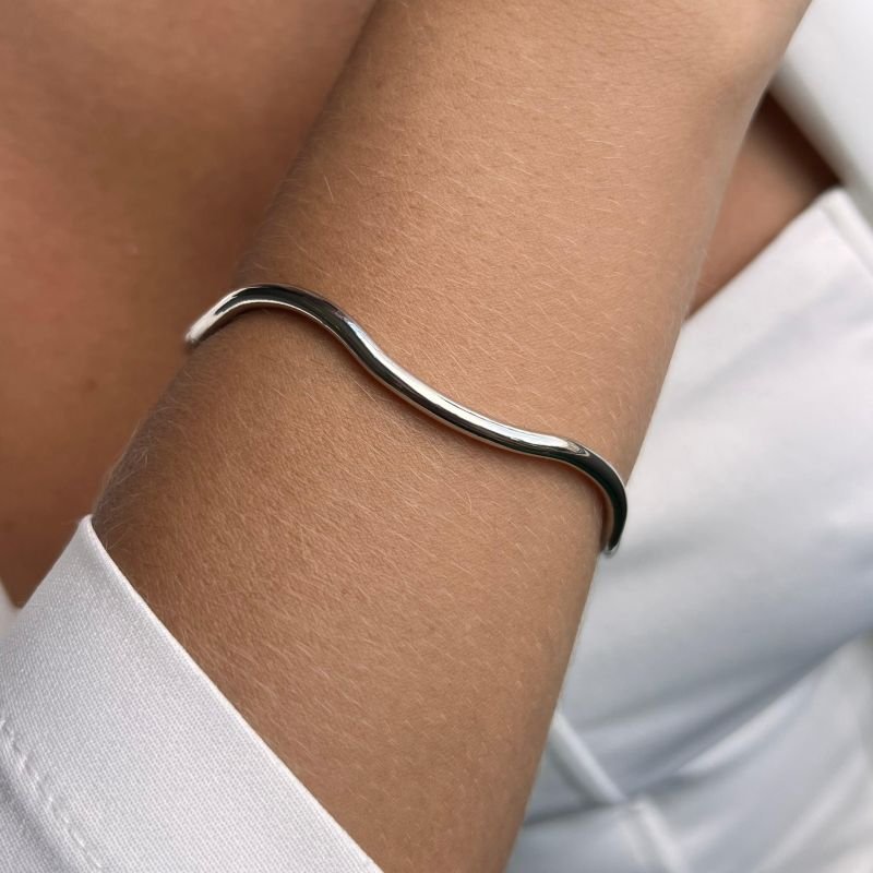 Kit Choker + Bracelete Biju Fina Dourado/Ródio
