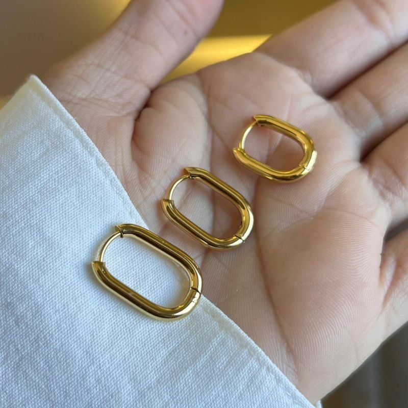 Kit De Brinco Biju Fina Dourado/Ródio