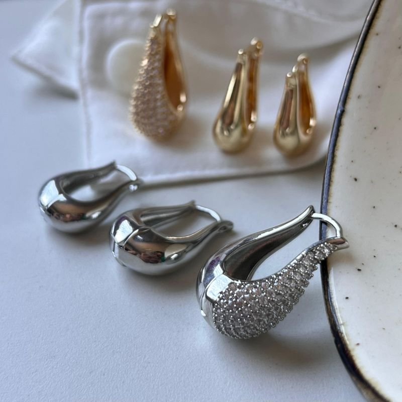 Kit De Brinco Biju Fina Dourado/Ródio