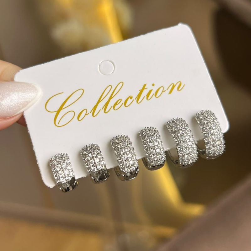 Kit De Brinco Biju Fina Dourado/Ródio - Lara