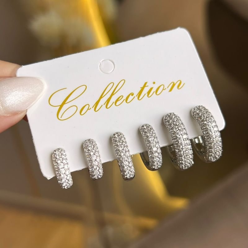 Kit De Brinco Biju Fina Dourado/Ródio - Lola