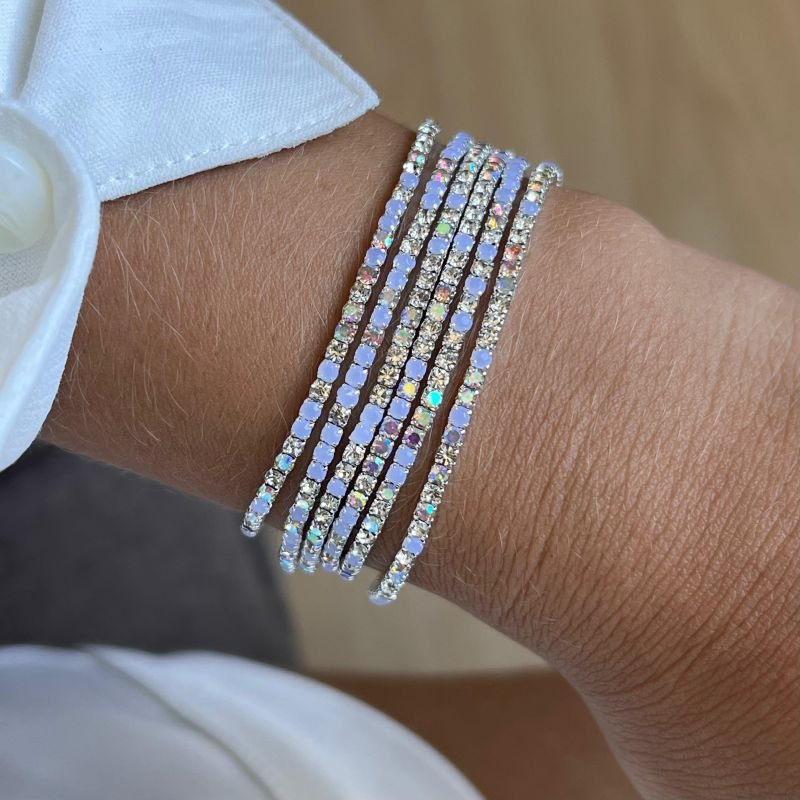Kit de Pulseira Strass Biju