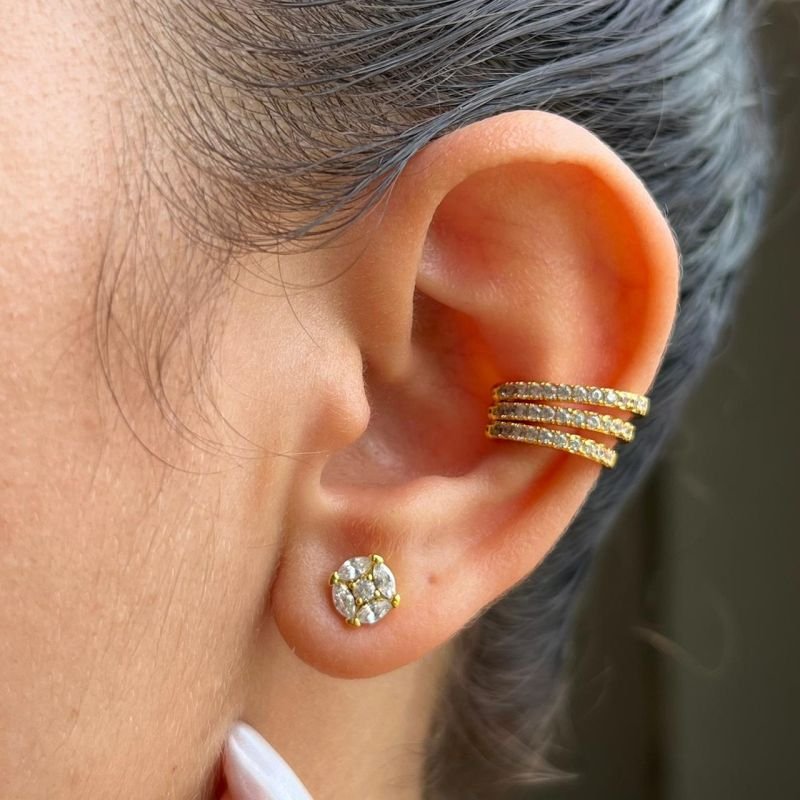 Piercing Fake Banho Ouro18k