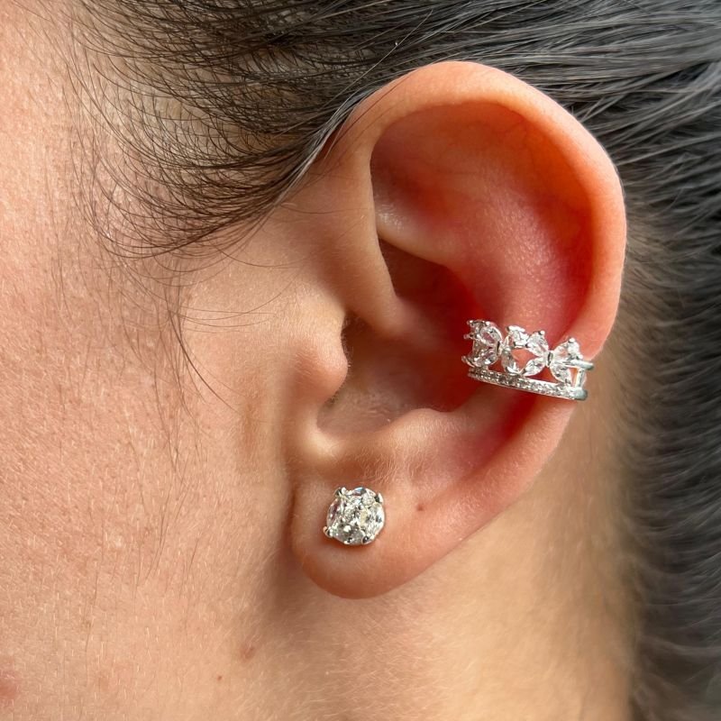 Piercing Fake Banho Ouro18k/Prata 925