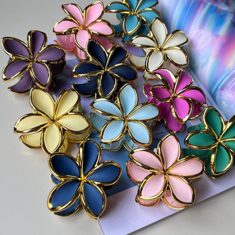 Presilha de Cabelo Flor (G)