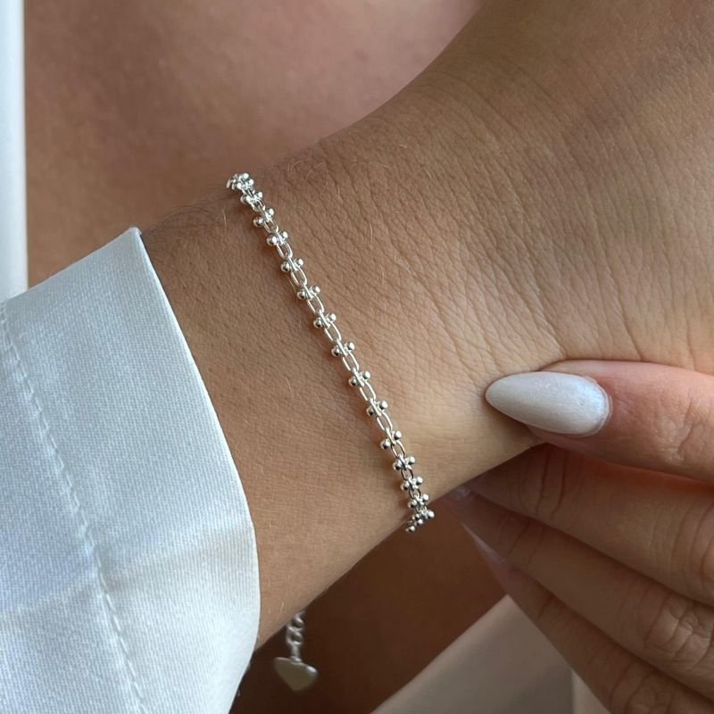 Pulseira Banhada Ouro 18k/Prata 925