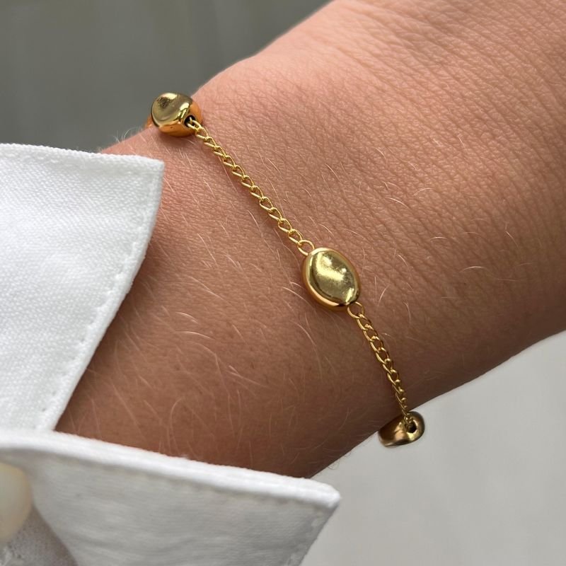 Pulseira Banho Ouro 18k/Prata 925
