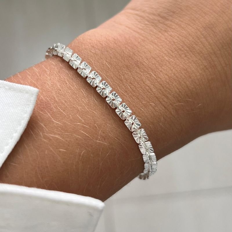 Pulseira Banho Ouro 18k/Prata 925