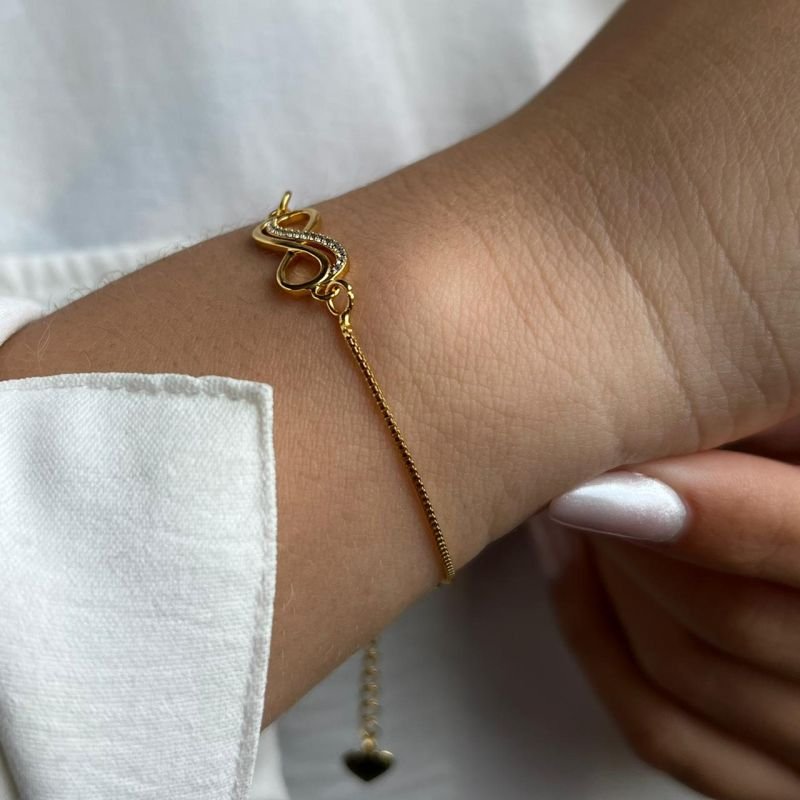 Pulseira Banho Ouro18k/Prata 925