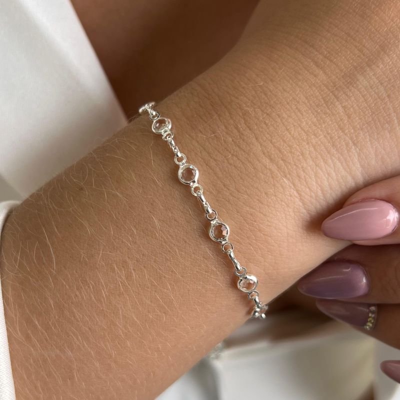 Pulseira Pingo de Luz Banho Ouro 18k/Prata 925