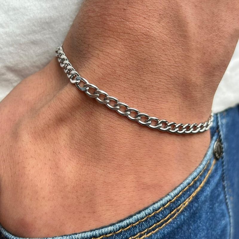 Pulseira Rian Aço Inoxidável Dourado/Ródio