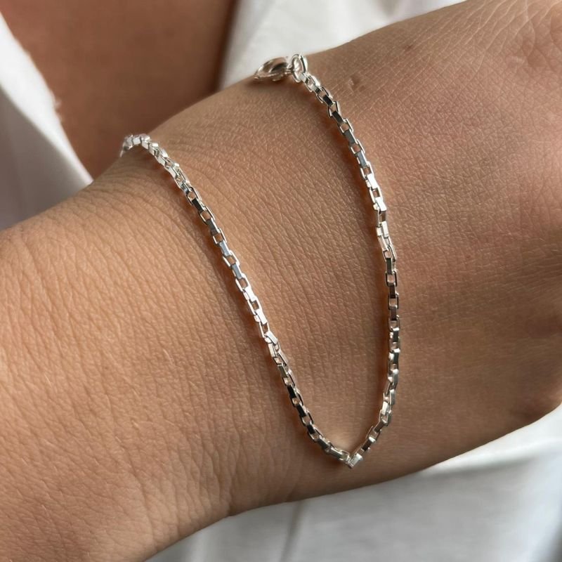 Pulseiras Feminina Banho Ouro18k/Prata 925