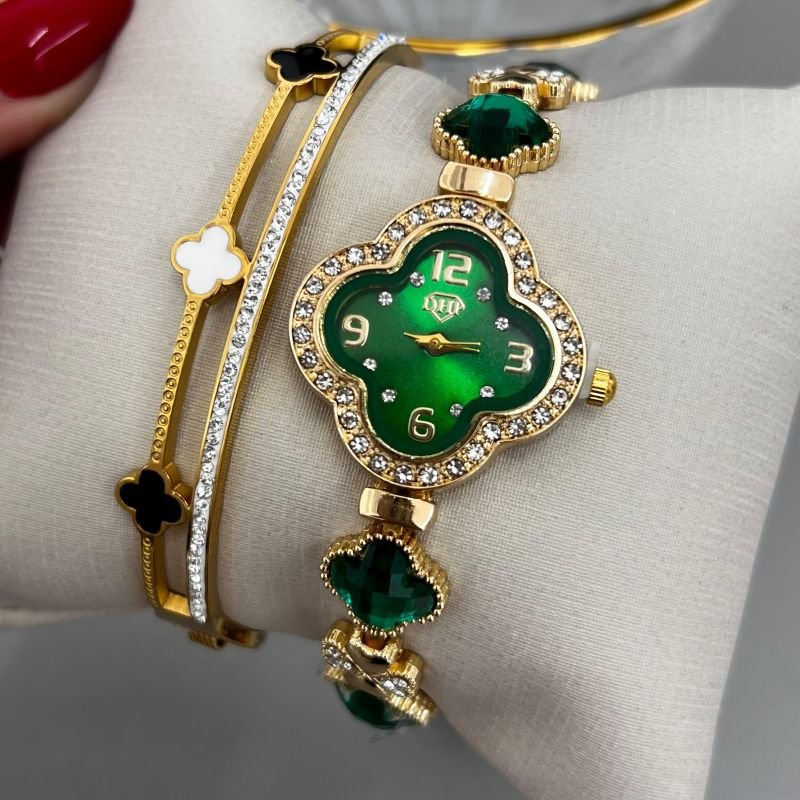 Relógio Dourado Inspiração VG Linha Premium