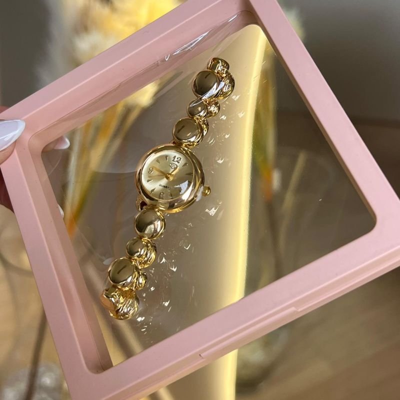 Relógio Feminino Linha Premium Dourado