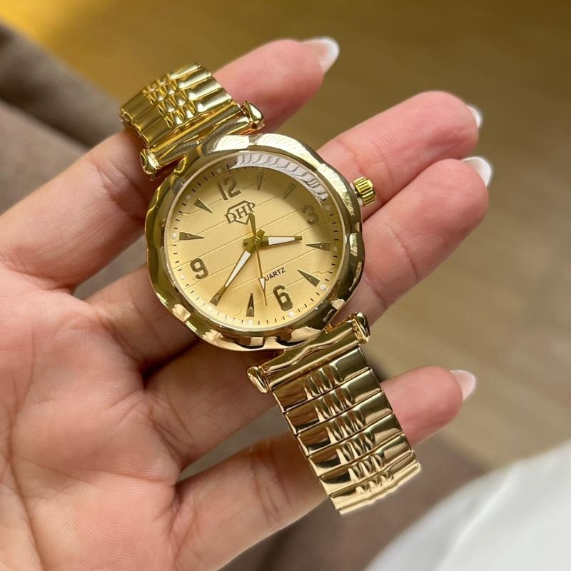 Relógio Feminino Pulseira Elástica Linha Premium