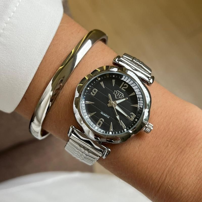 Relógio Feminino Pulseira Elástica Linha Premium
