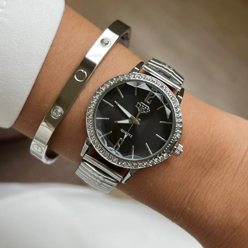 Relógio Feminino Pulseira Elástica Linha Premium
