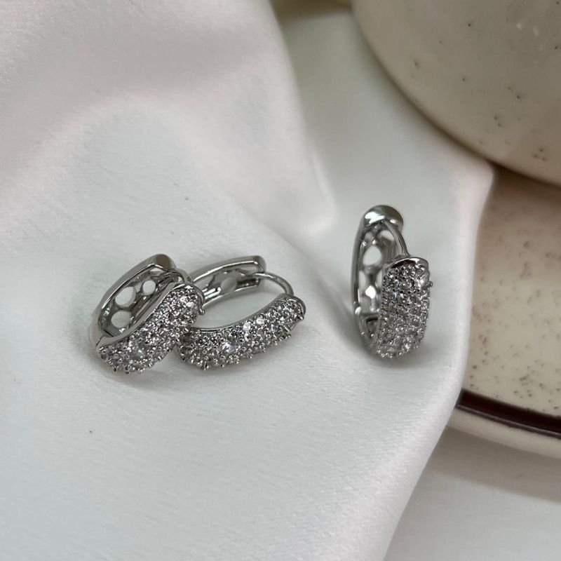 Trio de Brincos Biju Fina Dourado/Ródio